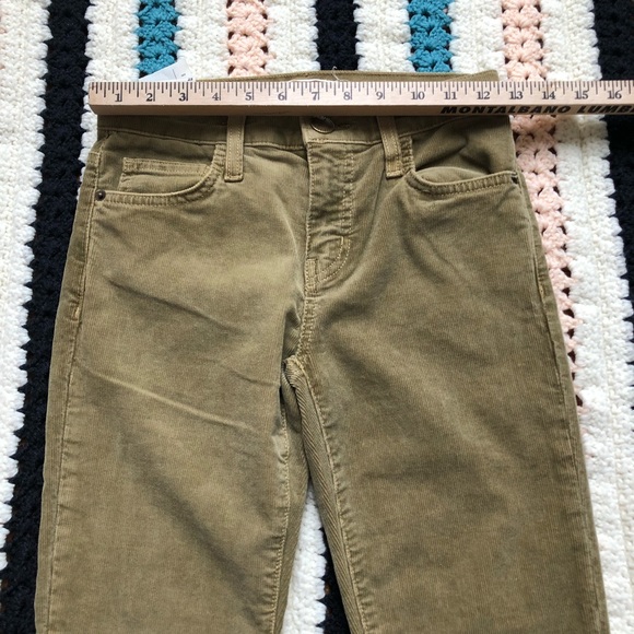 CURRENT/ELLIOTT The Kick crop corduroy flared jean - Picture 7 of 8